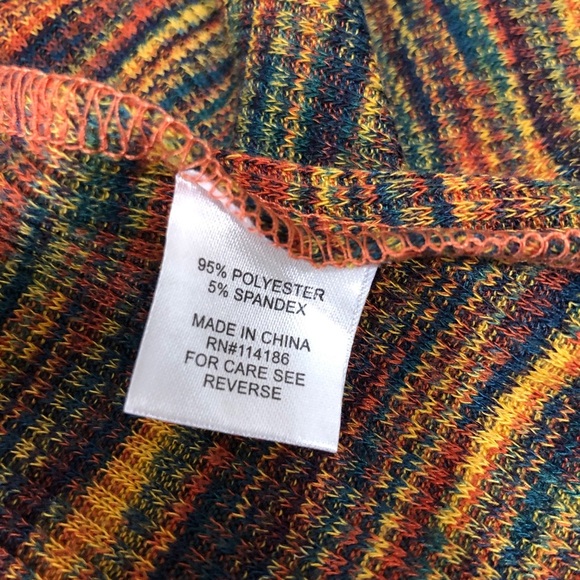 Song n Spirit Waffle Knit 3/4 Sleeve Swing Dress - Picture 6 of 7